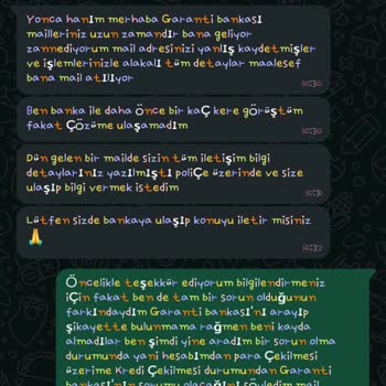 Garanti Bankası'nda Kişisel Bilgi Güvenliği Endişesi