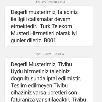 Türk Telekom'dan Hatalı Faturalandırma Ve İletişim Eksikliği