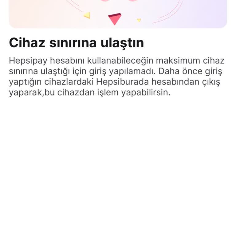 Mobil Uygulama Erişim Sorunu
