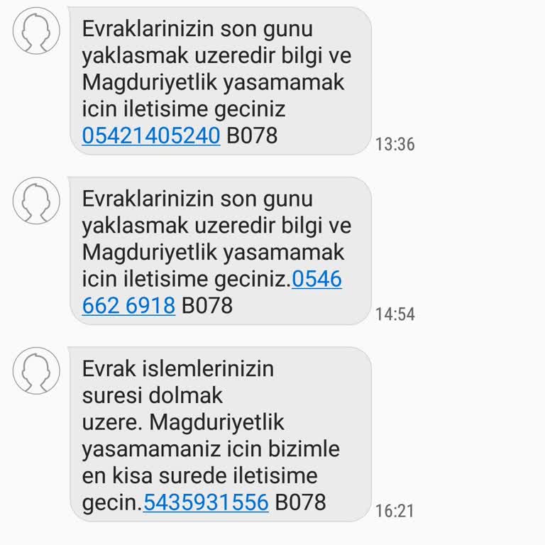 Adıma Gelen Asılsız Hukuki Mesajlar
