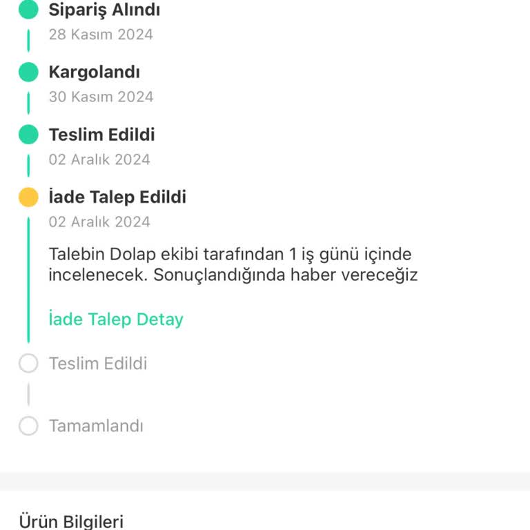 İade Kodu Sorunu Nedeniyle Cayma Hakkı Kullanılamıyor