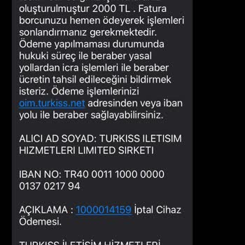 Ulaşmayan Mesajlar Ve Yetersiz Müşteri Hizmetleri