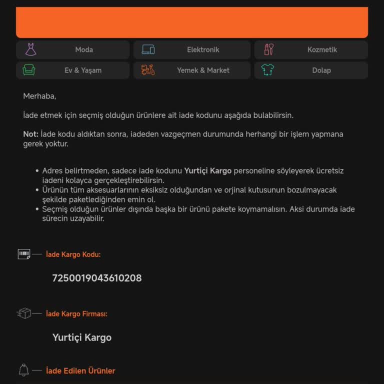 İade Sürecinde Yaşanan Sorunlar Ve Müşteri Hizmetleri Engeli
