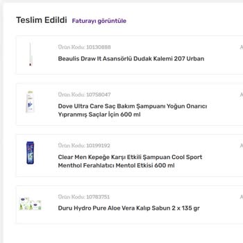 Eksik Ürün Teslimatı Ve Yanıltıcı Kargo Bilgisi