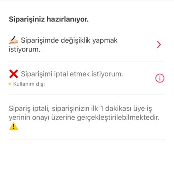 Yemek Sepeti Market'te İptal Edilemeyen Sipariş Ve Uzayan Bekleme Süresi