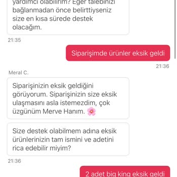 Soğuk Ve Eksik Siparişlerle Hayal Kırıklığı
