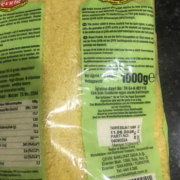 Çevik Marka Bulgurda Kurt Şoku