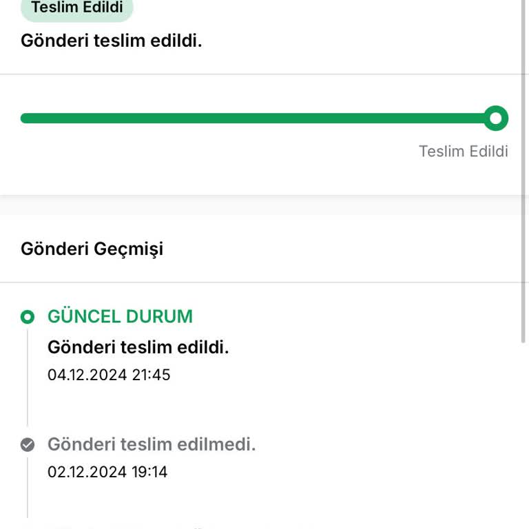 Teslim Edilmeyen Ürün Şoku