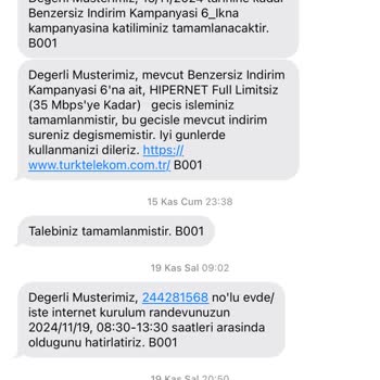 Türk Telekom'un Taşıma Ve Kurulum Sorunları