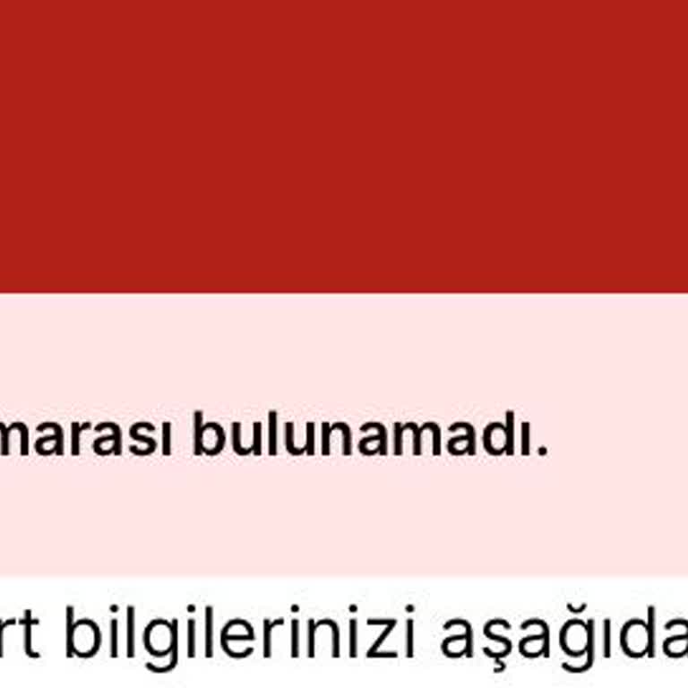 Espressolab Uygulamasında Metropol Kart Sorunu