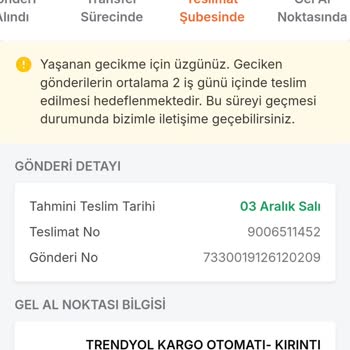 Trendyol Kargo Teslimatında Büyük Hayal Kırıklığı