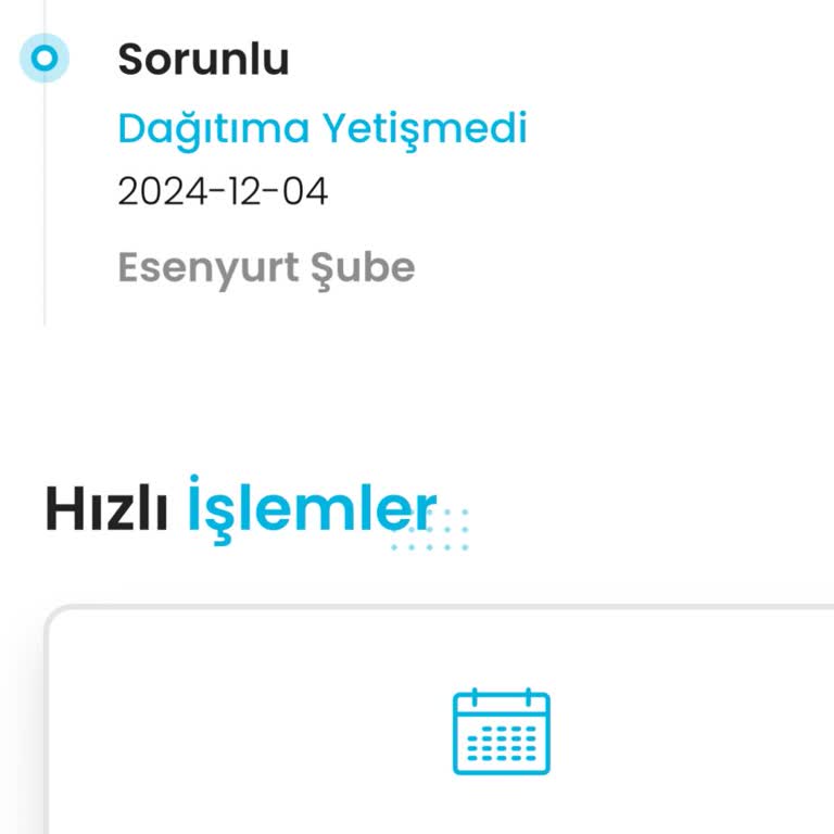 Esenyurt Şubesinin İlgisizliği Ve Teslimat Sorunu