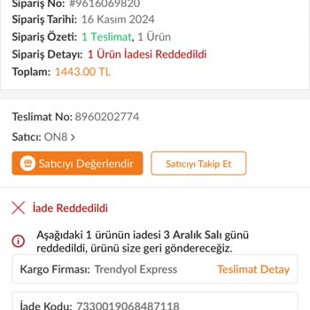 Fantom Süpürge İade Sorunu: Mağduriyetin Giderilmesini İstiyorum