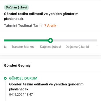 Dağıtıma Çıkmayan Kargo Ve Yanıltıcı Bildirimler