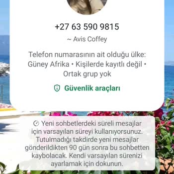 WhatsApp Üzerinden Gelen Şüpheli Mesajlar