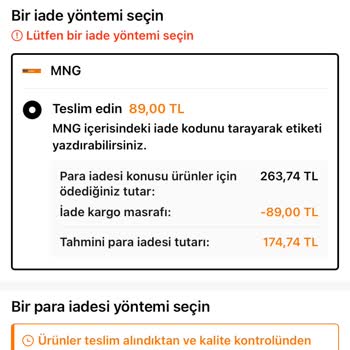 İade Ürünlerde Haksız Kargo Kesintisi