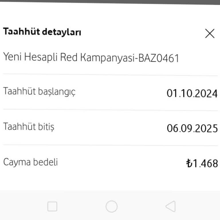 Yanıltıcı Tarife Bilgilendirmesi