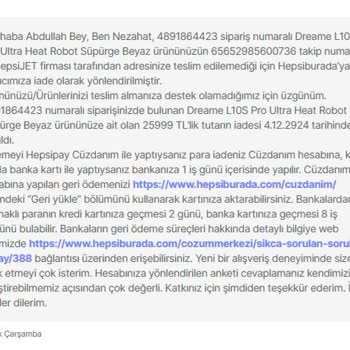 Hepsiburada'da İndirimli Ürün Teslimat Sorunu