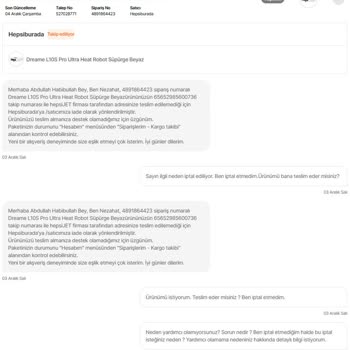 Hepsiburada'da İndirimli Ürün Teslimat Sorunu