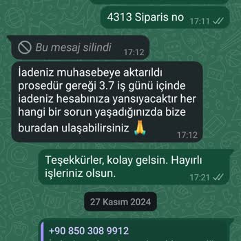 Philips Ütü İade Sürecinde Mağduriyet