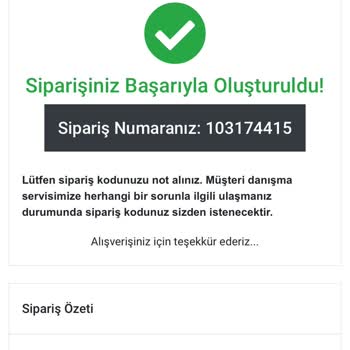 Eksik Ürünler Ve İletişim Sorunu