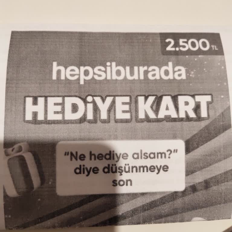 Hepsiburada Hediye Kartı Kullanımında Yaşanan Sorunlar