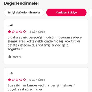 Burger King Siparişinde Teslimat Krizi