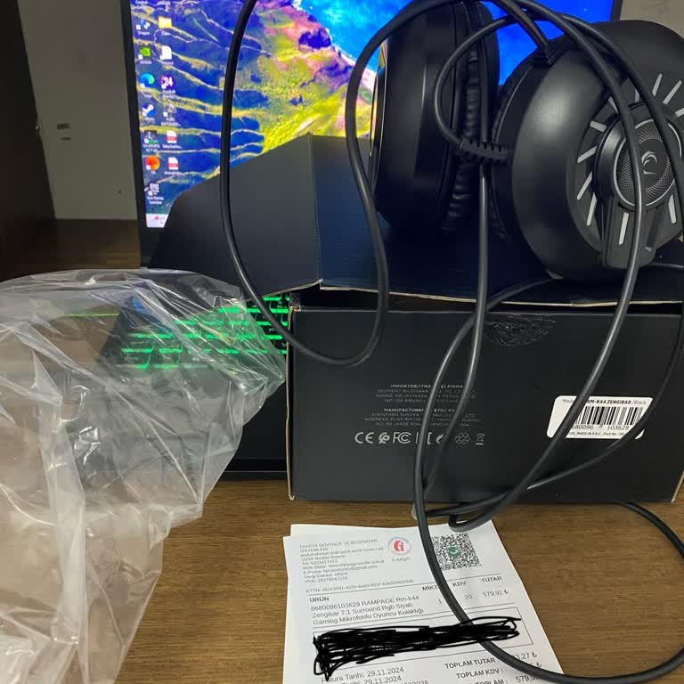 Rampage Kulaklık Bilgisayarın Ses Ayarlarını Karıştırıyor