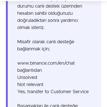 Binance Hesabına Erişim Sorunu Ve Hata Kodu