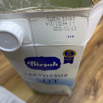 A101'den Aldığım Laktozsuz Süt Bozulmuş Çıktı