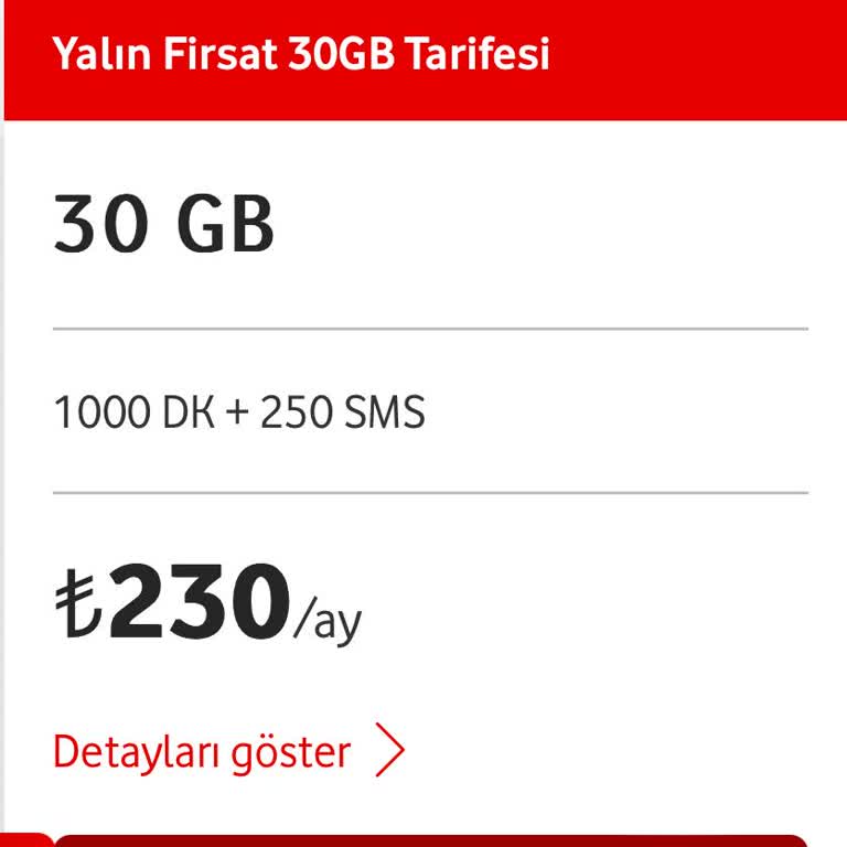 Vodafone Tarifesi Ve Cayma Hakkı Sorunu