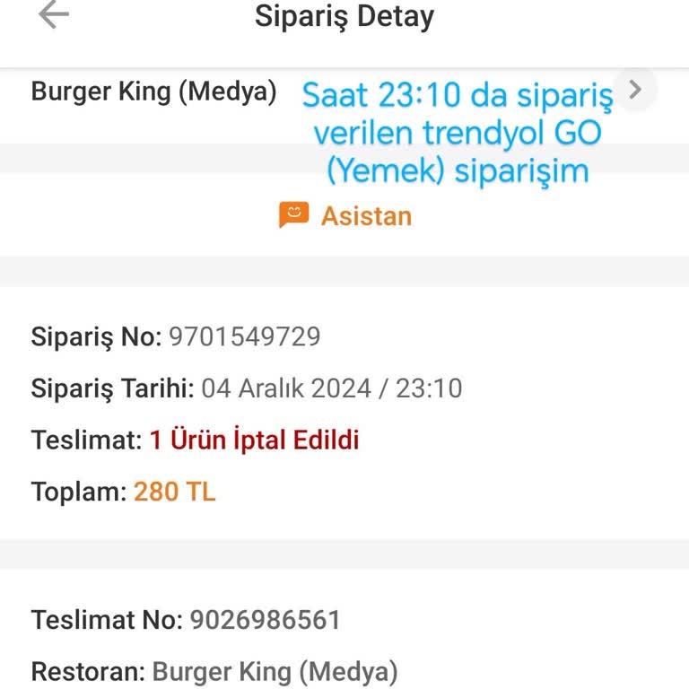 Sipariş İptali Ve Yanıltıcı İletişim Sorunu