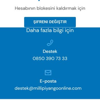 Hesabımın Bloke Edilmesi Ve Destek Eksikliği