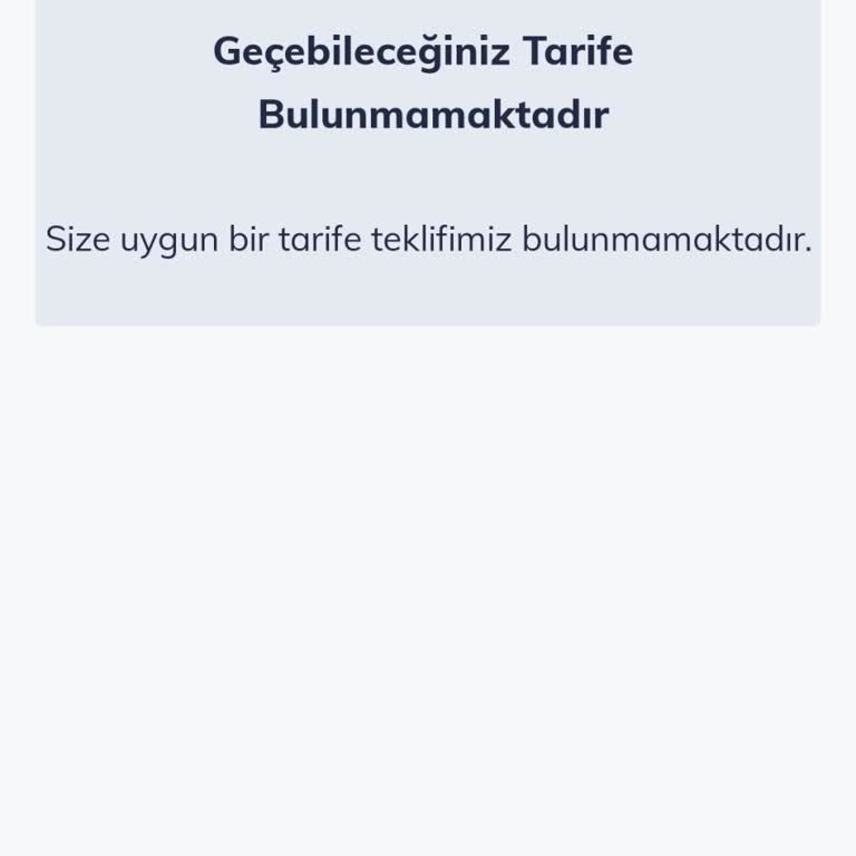 Mevcut Kullanıcılara Sunulmayan Avantajlı Paketler