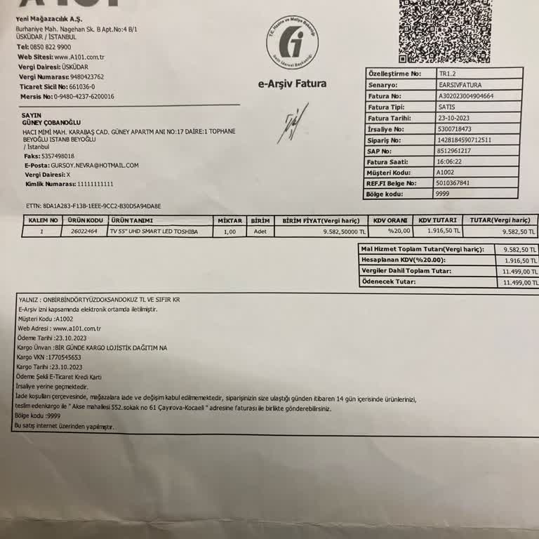 Garanti Kapsamında Değişim Talebime Ret Ve Yanıltıcı Bilgi