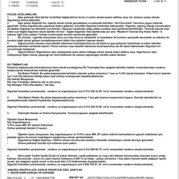 Sigorta İptalinde Eksik Ödeme Sorunu