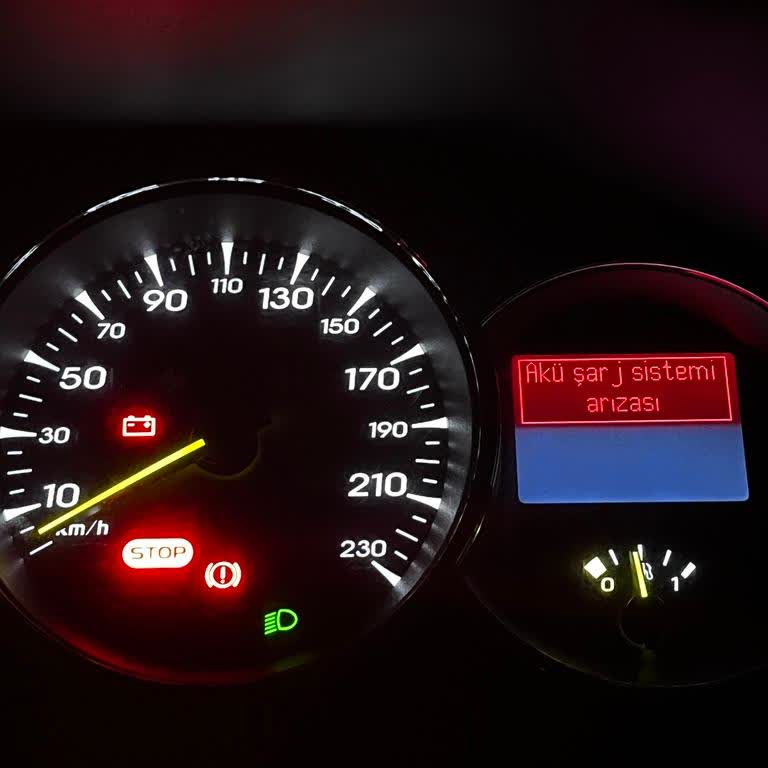 Renault Megane'da Sürekli Akü Şarj Arızası Uyarısı