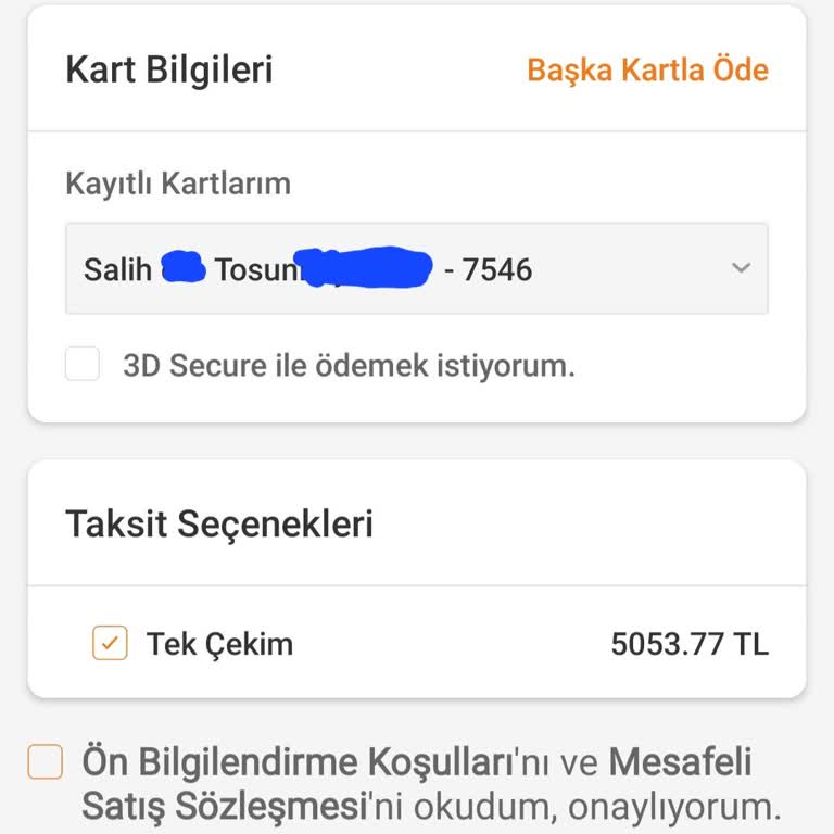 Troy Kart İle Taksit Seçeneklerinin Eksikliği
