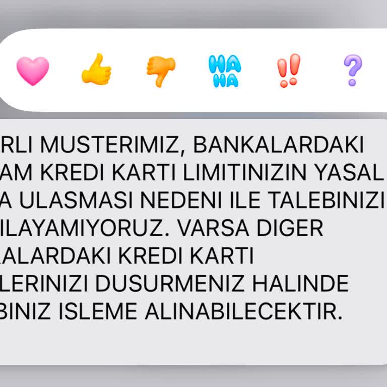 Kredi Kartı Limit Artışı Reddediliyor, Acil Çözüm Bekliyorum