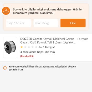 Trendyol Yorumları Neden Reddediyor?