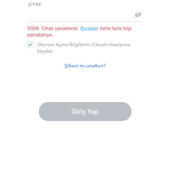 Haksız Yere Alınan Ss06 Hatası Ve Cihaz Banı