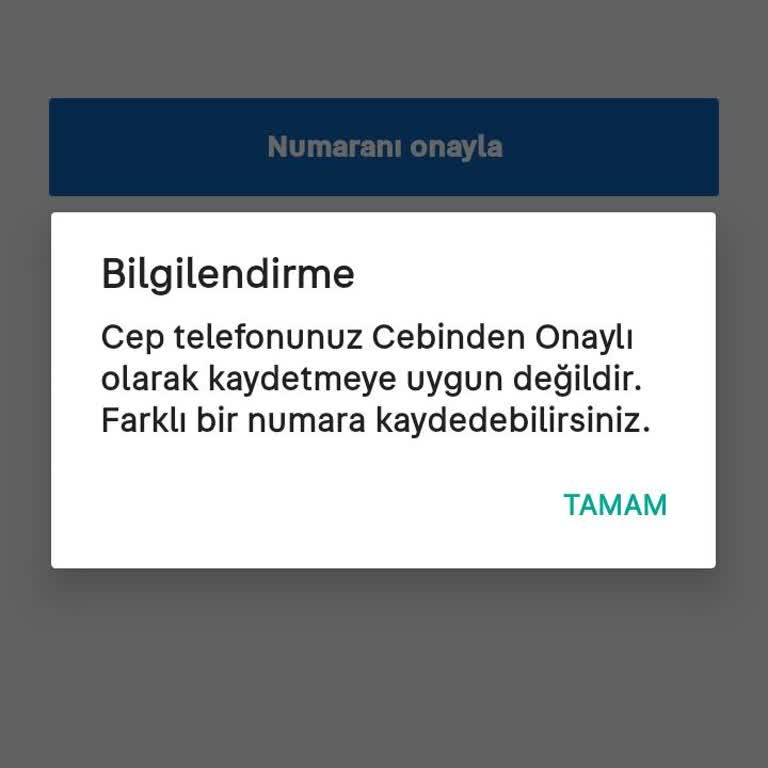 Sahibinden.com'da Telefon Numarası Kaydetme Sorunu