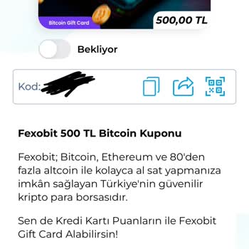Geçersiz BTC Kuponu Sorunu