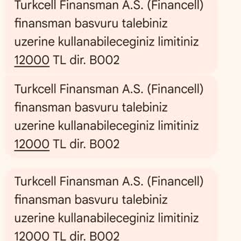 Turkcell Finansmanında Beklenmedik Limit Sorunu