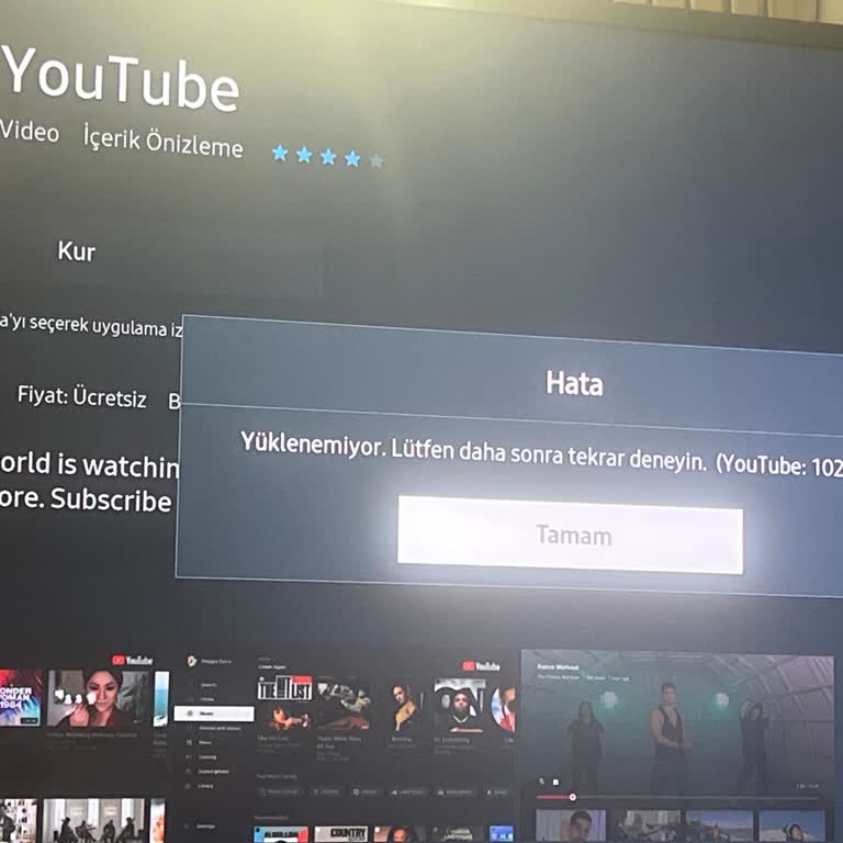 TV Bağlantı Sorunları Ve Uygulama Erişimi