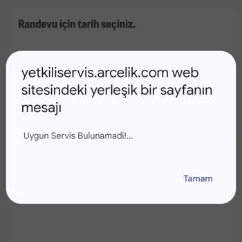 Arçelik Teknik Servis Hizmetindeki Aksaklıklar Ve Mağduriyet