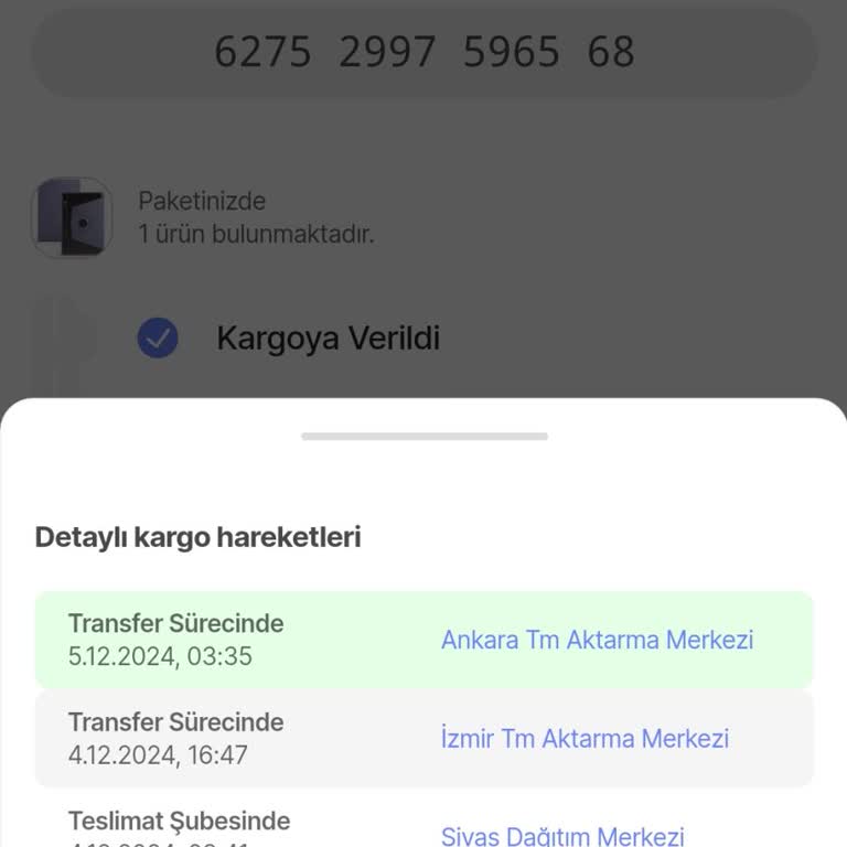 Kargom Sivas Yerine Neden İzmir Ve Ankara'ya Gidiyor