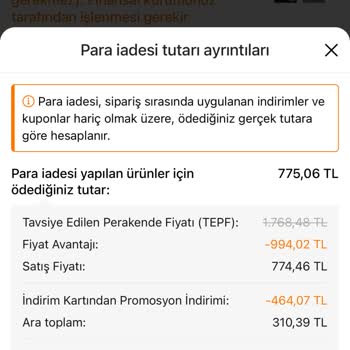 Temu'dan İptal Edilen Ürün İçin Geciken Para İadesi