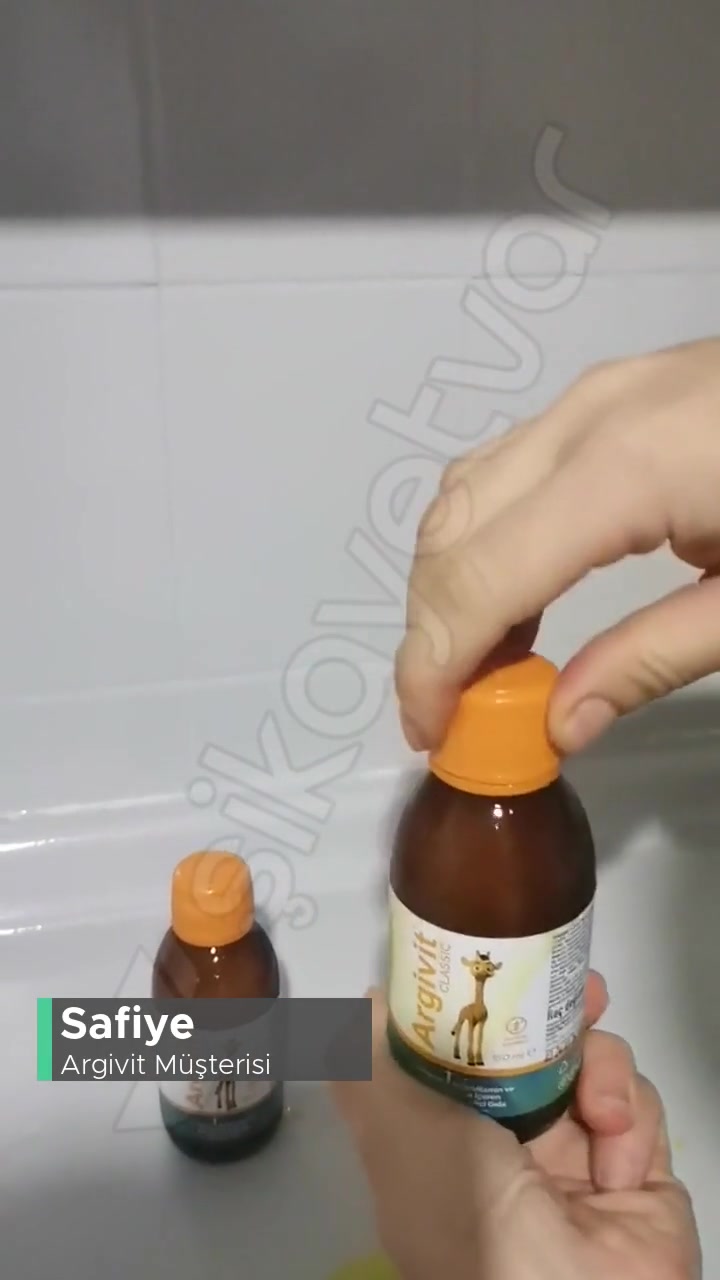 Argivit Vitamin Takviyesinin Köpürmesi videonun kapak resmi