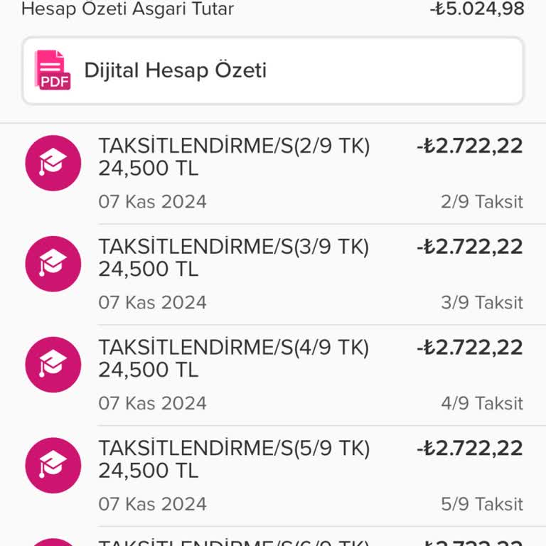 Eğitim Kampanyası Taksitlendirme Sorunu